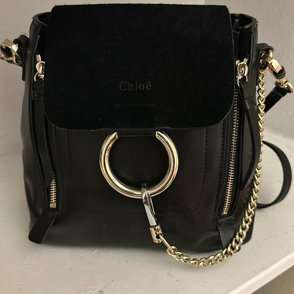 Mini backpack purse